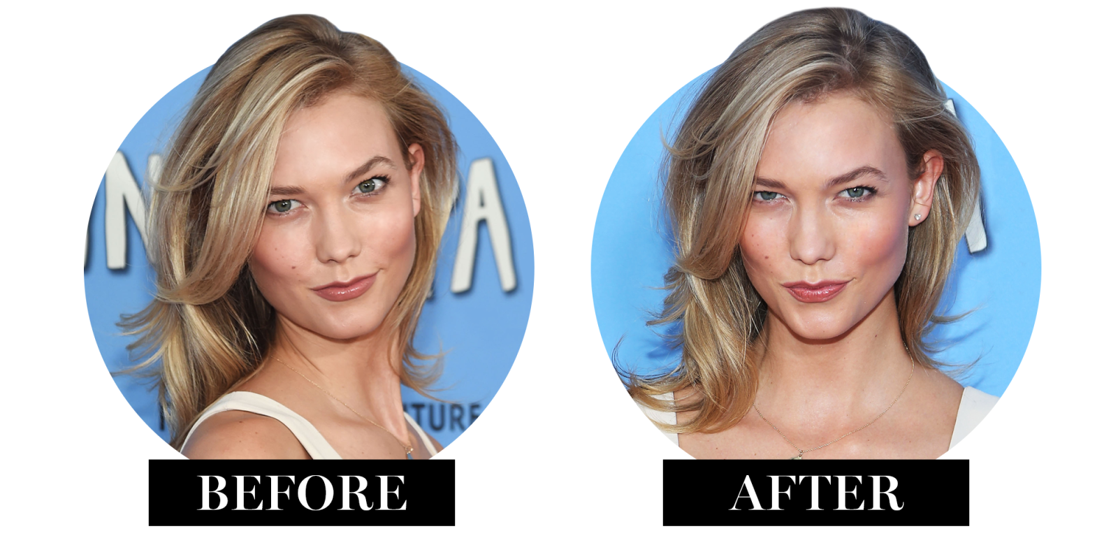 Squinching Photogenic Technique Squinching Before After Photos