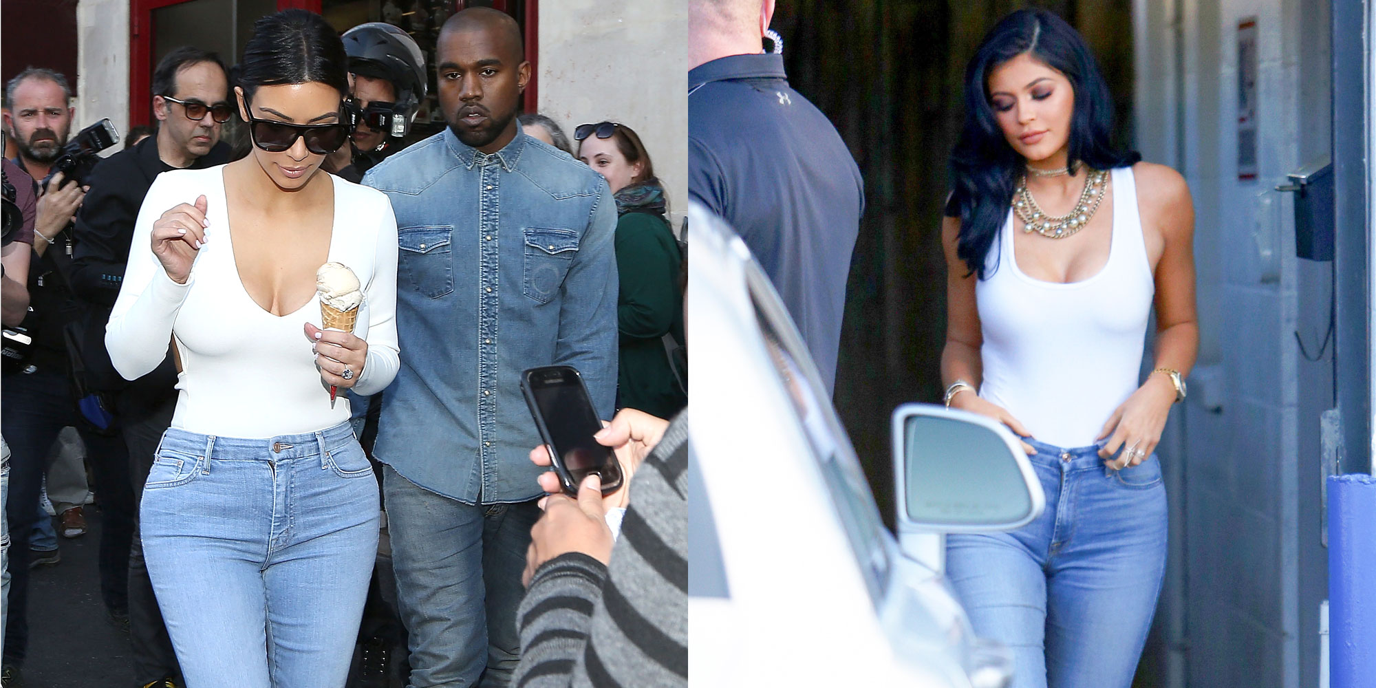 Kim Kardashian and Kylie Jenner Twins - Kardashian Style