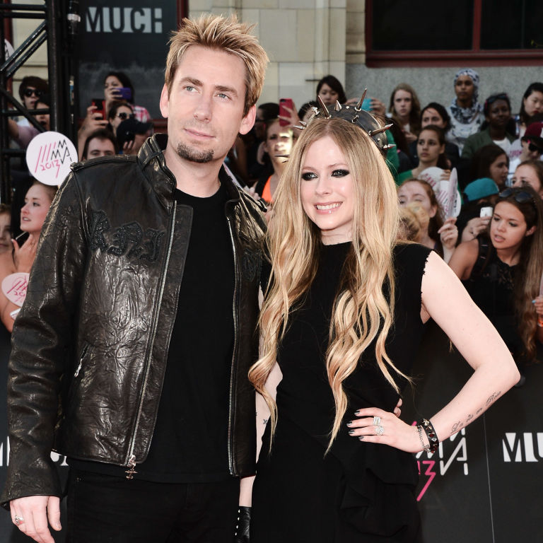 Avril Lavigne and Chad Kroeger Nickelback Divorce Celebrity Divorces