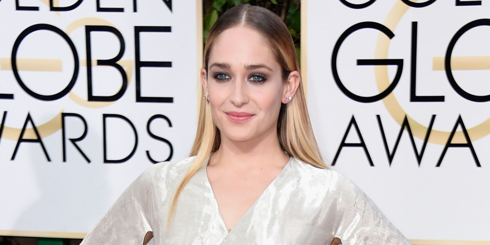 Jemima Kirke Hair Armpits Red Carpet 2015 Gala