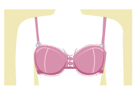 Like Anne Hathaway and her quest for the ideal eggs Benedict, never settle. Too often, we just keep wearing the same frilly, padded models we wore in high school in the same *size* we wore in high school because that's all we know. But you're worth the time and the effort and the fittings (which don't have to be creepy—Negative does them in their Anthro-ad-cozy showroom) required to find your best bra. And if you have to hand-wash some high-quality micro mesh to get there, so be it. 