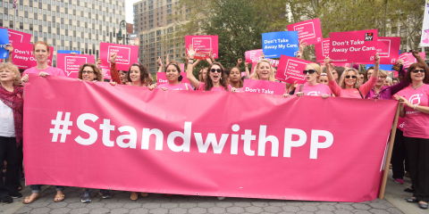 Planned Parenthood protest