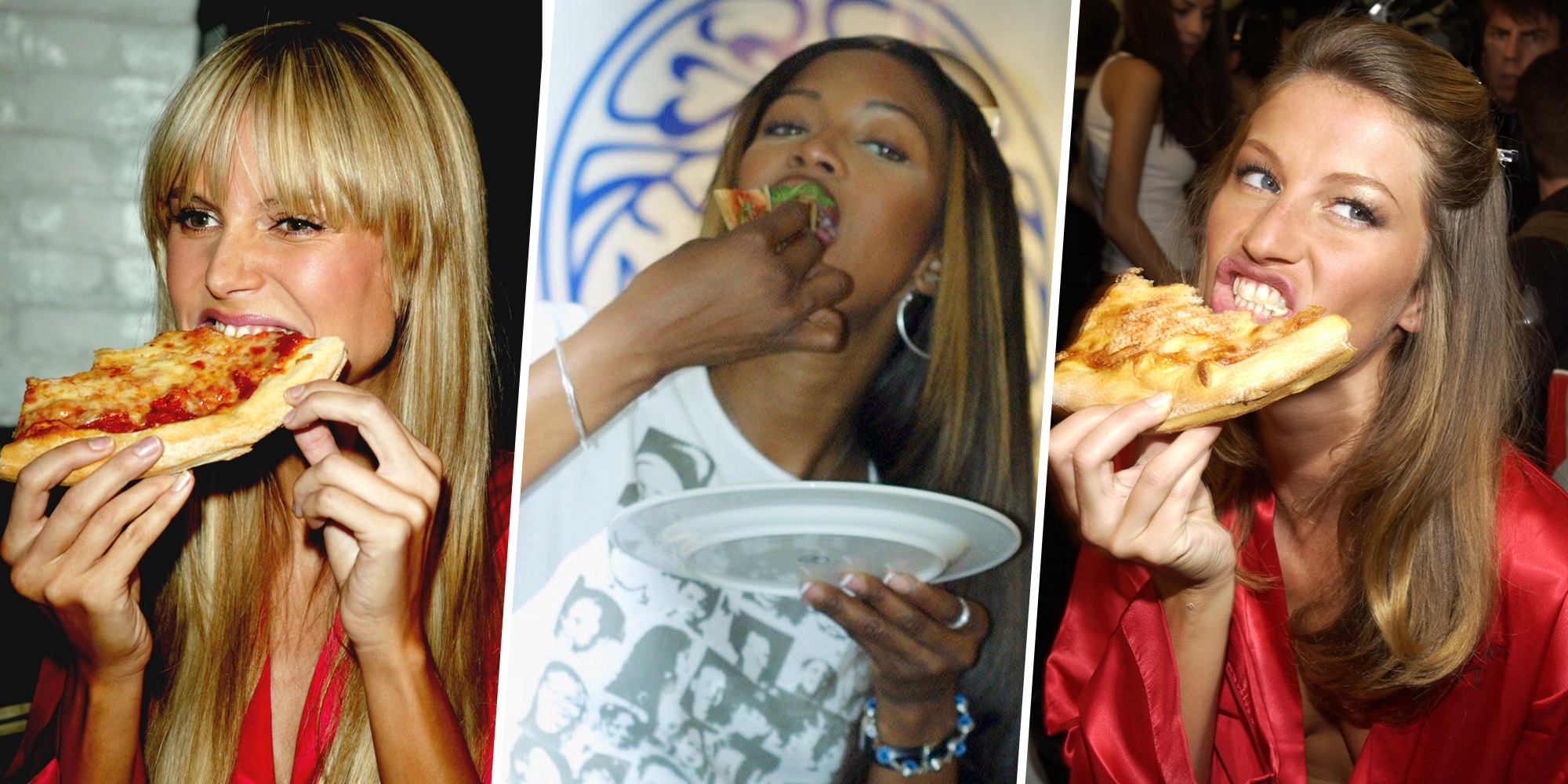 2019 year - 17 Photos of Models Eating Pizza Because Theyre Human, Too 2019 year