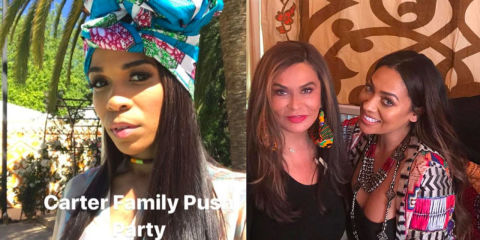 Carter Push Party Beyonce baby shower