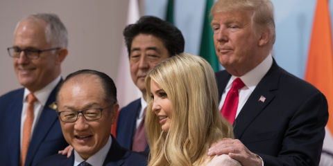 Ivanka Trump stood in for the President at G20