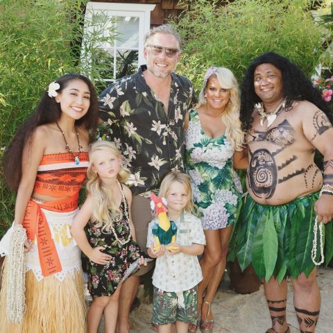 Jessica Simpson went all out for her son's Moana-themed fourth birthday party.
