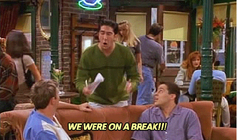 we were on a break friends
