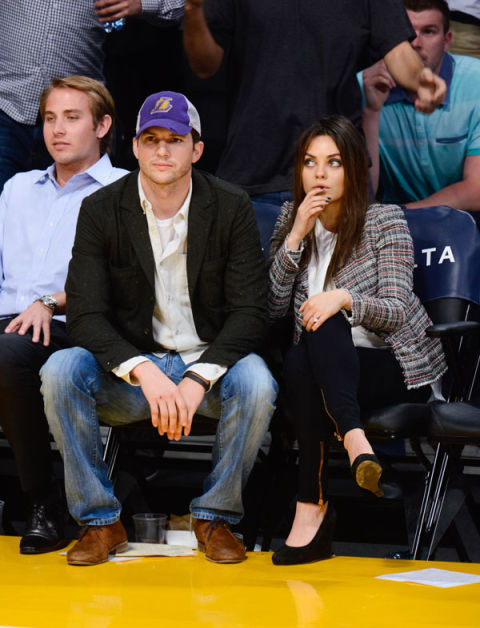 ashton kutcher mila kunis